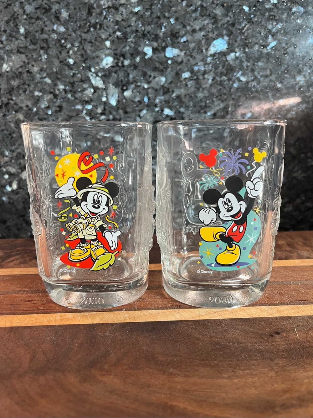 2000 Collectible Disney Glasses